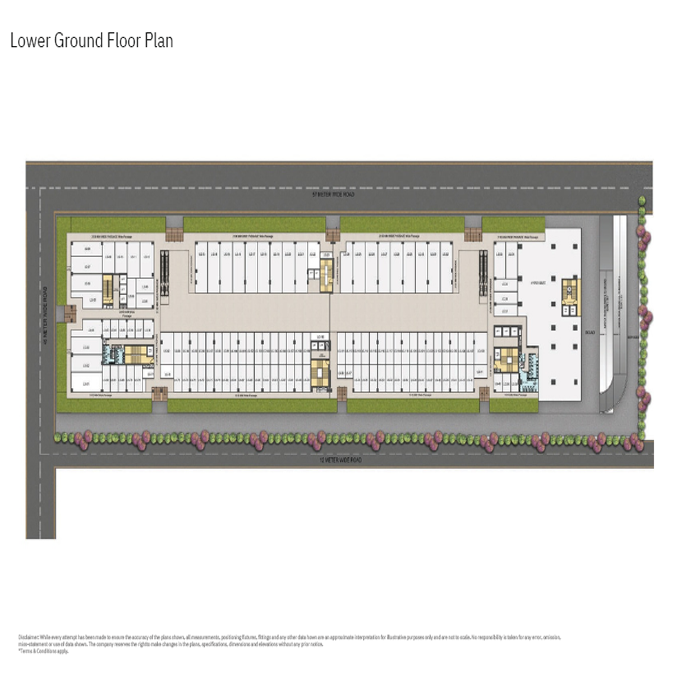 Karyan Avenue IV, Wave City floor plan 